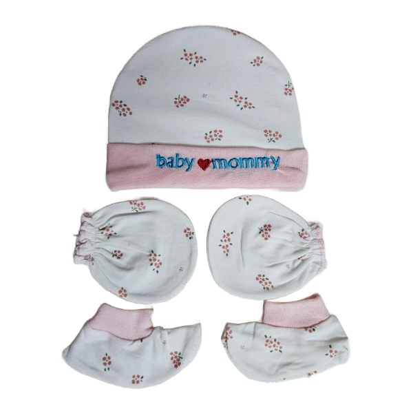 Newborn Baby Cotton Mitten Sets 0-6 Months