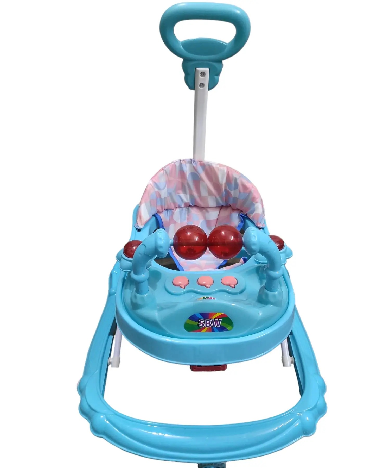 Adjustable Height Infant Baby Walker with Wheels