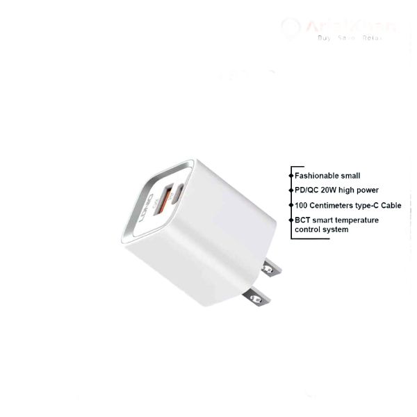 LDNIO 20W PD/QC Fast Charger Adapter with Type-C Cable