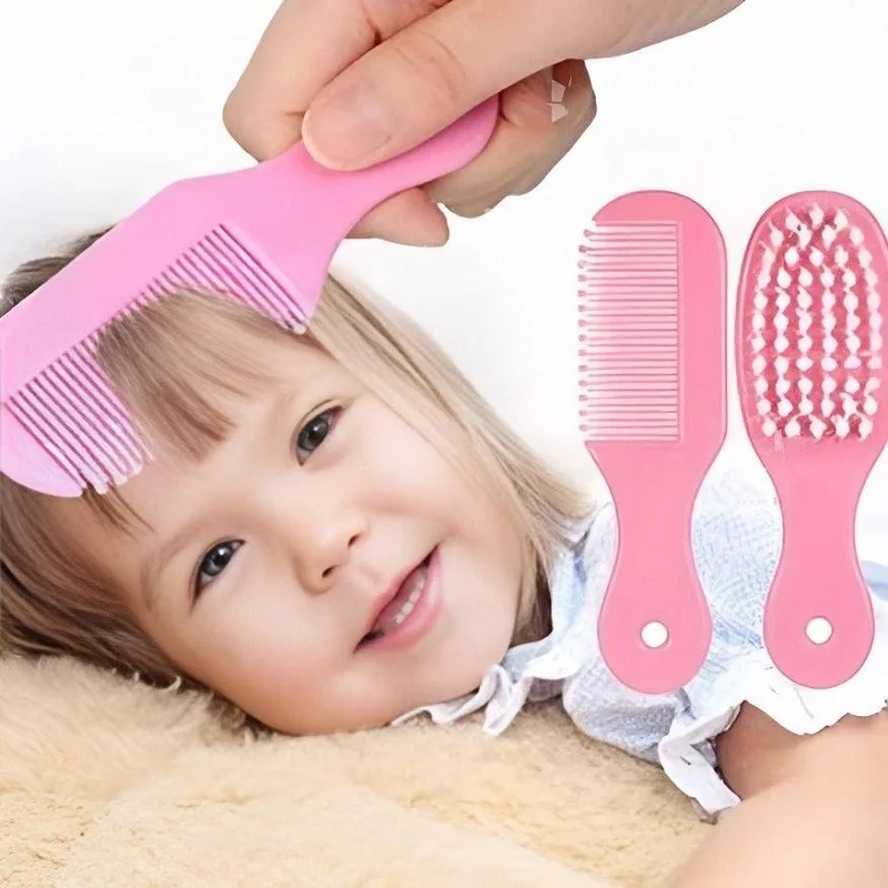 Baby Hair Brush Combo Set