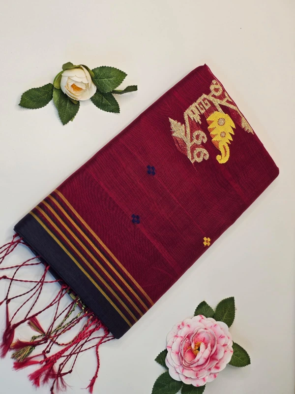 Pure Tangail Handloom Saree