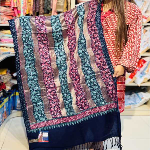 Kashmiri Pashmina (Payal) Organic cotton shawl